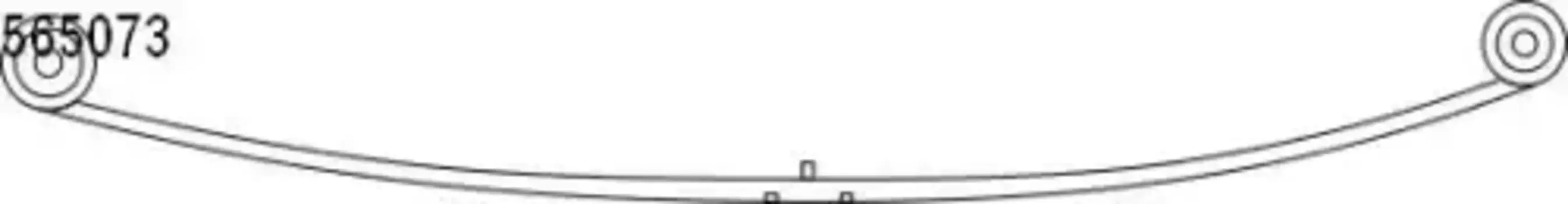 Рессора подвески CS 10.565.073.00