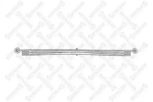 Рессора подвески STELLOX 12-00083-SX
