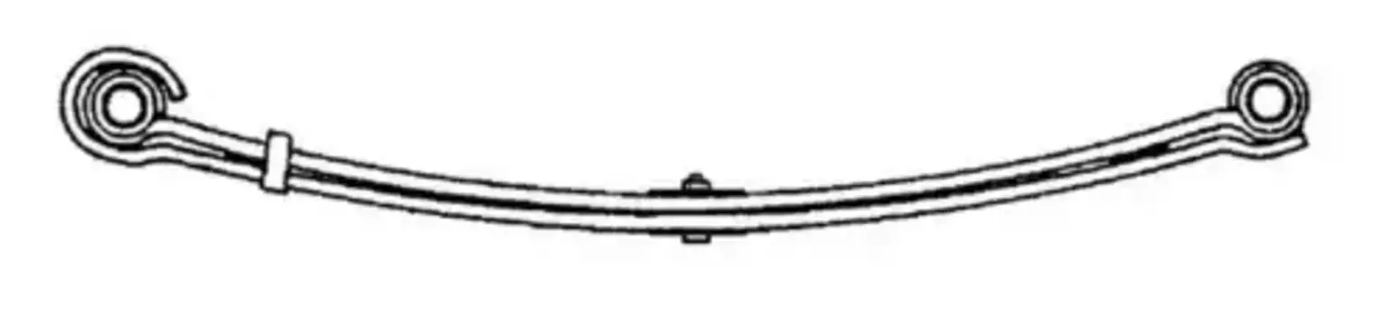 Рессора подвески WEWELER F020T705ZA75