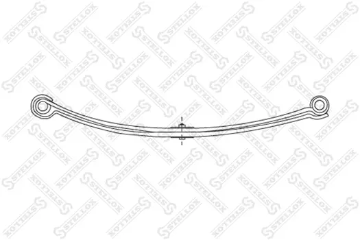 Рессора подвески STELLOX 12-00074-SX