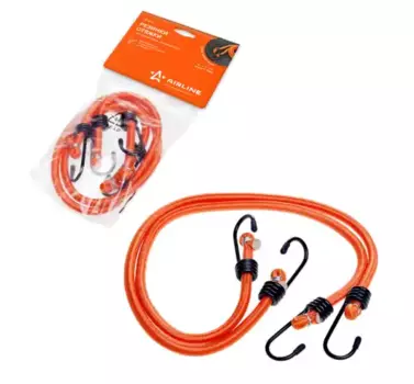 Резинка багажная AIRLINE AS-R-01 металлические крючки 0.6 м