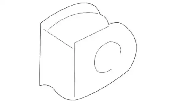 Резиновая подушка 8E0511327A VAG