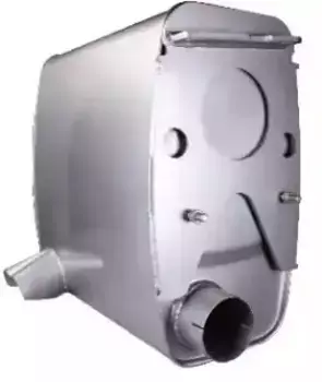 резонатор(бочка) глушителя !E-line ЕВРО 1 прямоугольный \MAN TGA 18/26/33 D2866/2876 10502 SOYLU