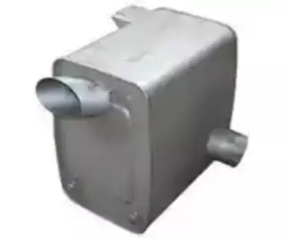 резонатор(бочка) глушителя !E-line ЕВРО 1 прямоуг. 407х601х580 c выхл.вбок D=130.5 \MB 27526 SOYLU