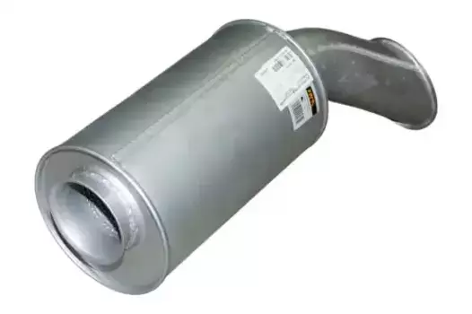 резонатор (бочка) глушителя! кругл. с выхлопной трубой \Volvo N/FL/FM/FH 10/12/16 Z58204 ZENTPARTS