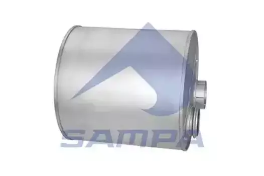 резонатор (бочка) глушителя! S\ DAF 95XF 050.478 SAMPA