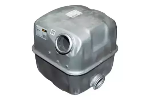 резонатор (бочка) глушителя! (упрощ. версия) прямоуг. \Scania 94 Z58201 ZENTPARTS