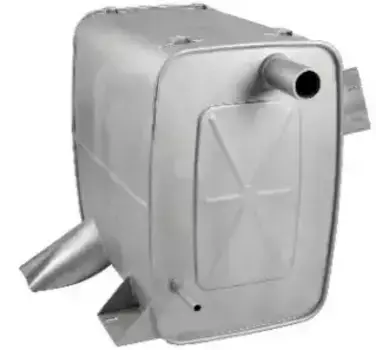 резонатор глушителя !E-line ЕВРО 1 прямоугольный \MB Actros 1831-4148 27589 SOYLU