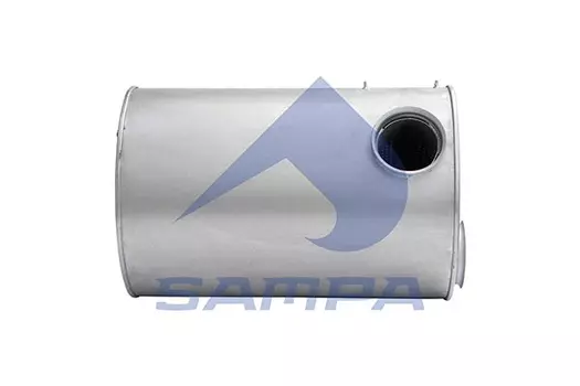 резонатор глушителя! ЕВРО 3 круглый\ Omn Volvo FH12/16 FL12 FM7/10/12/B12 031.392 SAMPA