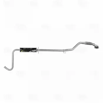 резонатор! с гофрой\ ZAZ Chance EAM 0205 TRIALLI