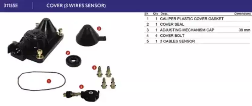 РМК суппорта 31155E EXOVO