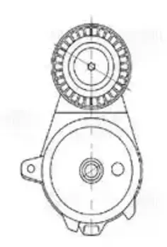 ролик натяжителя ремня!\ Chery Tiggo 4 Pro 22>/Omoda C5 22> CM 5807 TRIALLI