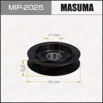 Ролик натяжителя ремня привода навесного оборудования, MIP-2025 MASUMA