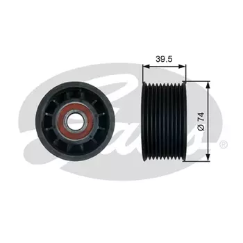 ролик натяжителя ремня!\ VOLVO FM9(G1/2)