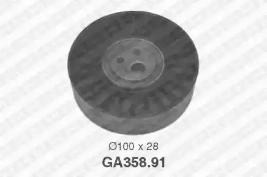 ролик натяжной!\ Fiat Marea, Alfa Romeo 166 2.4JTD 96> GA358.91 SNR