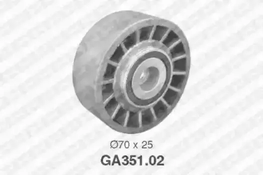 ролик натяжной!\ MB W201/W124/W202 2.6-3.2 85> GA351.02 SNR