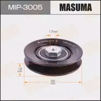 ролик натяжной!\ Mitsubishi L200 2.5DI-D 07> MIP-3005 MASUMA