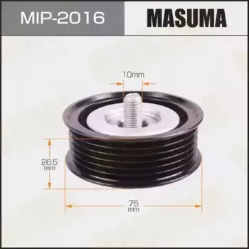 ролик натяжной ремня! без натяжителя\ Nissan X-Trail 2.5 07-13 MIP-2016 MASUMA