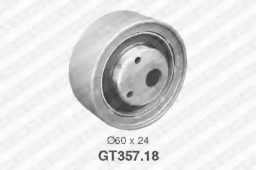 ролик натяжной ремня ГРМ!\ Audi 100/A6 2.5TDi & Quattro 91> GT357.18 SNR