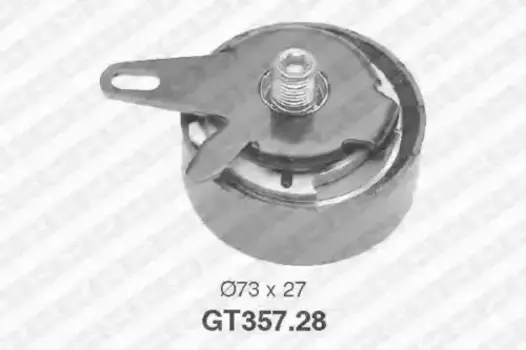 ролик натяжной ремня ГРМ!\ Audi A4-A8, VW Passat 2.5TDi 97> GT357.28 SNR