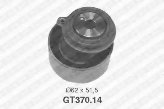 ролик натяжной ремня ГРМ!\ Mazda 626 GE 1.8/1.9 DOHC FP 91> GT370.14 SNR