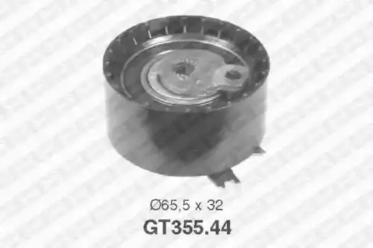ролик натяжной ремня ГРМ!\ Renault Clio 1.6 16V 05>/Modus/Scenic/Megane 02> GT355.44 SNR