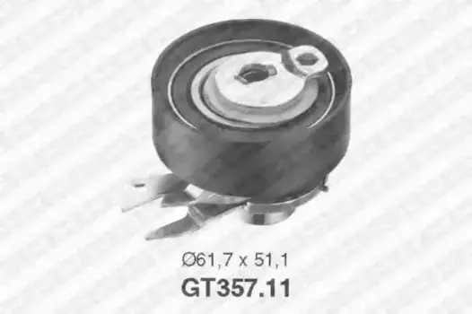 ролик натяжной ремня ГРМ!\ VW Golf/Vento/Polo 1.0-1.6 92> GT357.11 SNR
