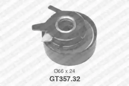 ролик натяжной ремня ГРМ!\ VW T4, Volvo 850/S70 2.5TDi 95> GT357.32 SNR