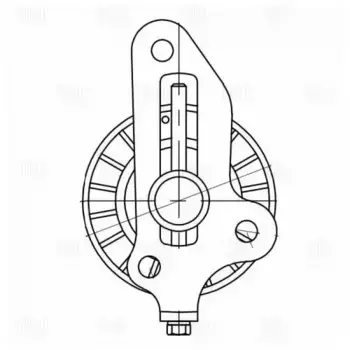 ролик натяжной! ремня приводн.\ GAZ, UAZ с дв. ЗМЗ-405/406/409 CM 1091 TRIALLI