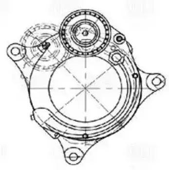 ролик натяжной с механизмом натяжения!\ BMW G05 2.0i/3.0i 18> CM 5687 TRIALLI