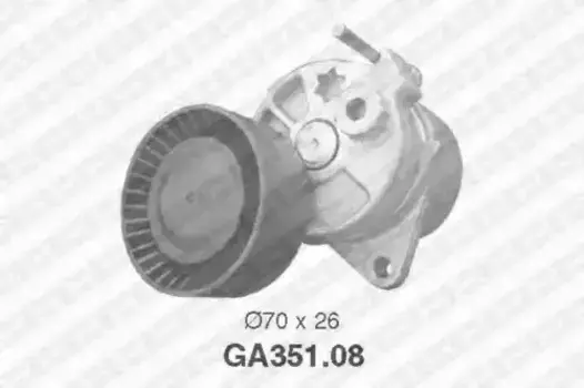 ролик натяжной! с механизмом натяжения\ MB W202/W210 2.0CDi-3.2CDi 97> GA351.08 SNR