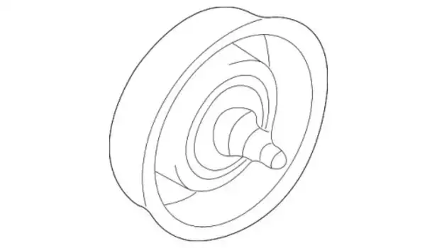 РОЛИК НАТЯЖИТЕЛЯ РЕМНЯ НАСОСА ГИДРОУСИЛИ MD319600 MITSUBISHI