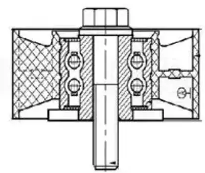 ролик обводной!\ BMW E60 2.5i/3.0i 03> CM 5686 TRIALLI