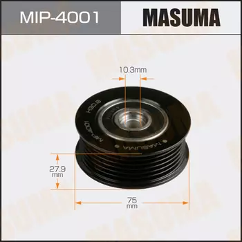 ролик обводной!\ Mazda 3 2.3 MPS 09> MIP-4001 MASUMA