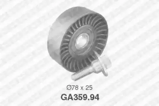 ролик обводной ремня генератора!\ Peugeot 307/406/607 1.8-2.2 & 16V 00> GA359.94 SNR
