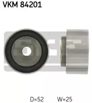 ролик обводной ремня ГРМ!\ Mazda 323 1.5-1.8 DOHC 86> VKM84201 SKF