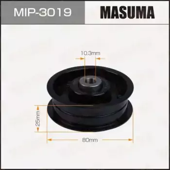 ролик обводной ремня ГРМ! \ Mitsubishi Outlander 3.0 06> MIP-3019 MASUMA