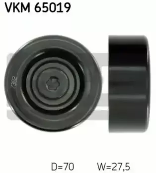 ролик обводной ремня НО!\ Hyundai Tucson/Santa Fe/Trajet 2.0CRDi 03> VKM65019 SKF