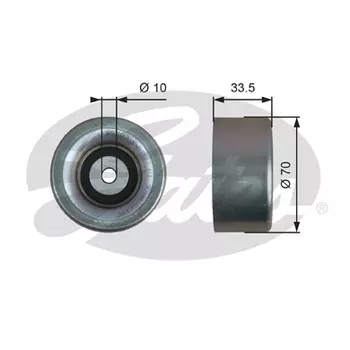 ролик обводной ремня НО!\ Lexus IS250/RX350 2.5/3.5 05>, Toyota Land Cruiser 4.0 03>