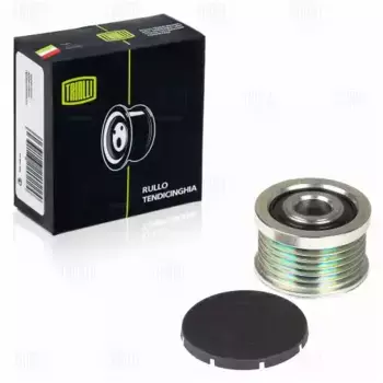 Ролик привод. ремня для а/м BMW 1 (E81) (06-)/3 (E90) (05-) 1.6i/1.8i/2.0i (обгонная муфта) CM 6701 TRIALLI