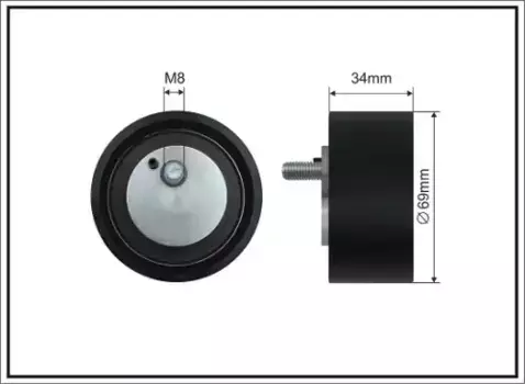Ролик приводного ремня 500697 CAFFARO