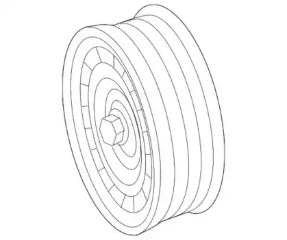 ролик приводного ремня!\ MB W204 M276 07> 276 202 01 19