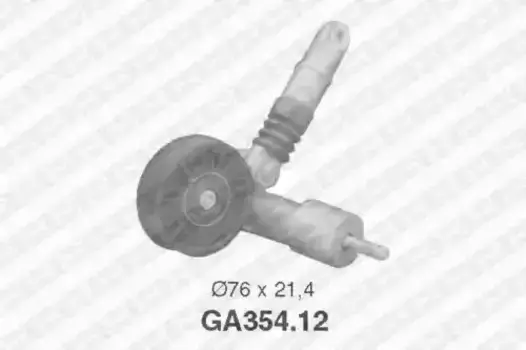 ролик с механизмом натяжения!\ Audi A4, VW Golf/Passat 1.9TDi 98> GA354.12 SNR