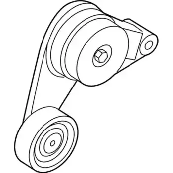 РОЛИК/TENSIONER ASSY(HYUNDAI/KIA, --, --) 252812E350 MOBIS