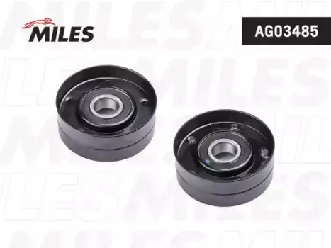 Ролик ведущий натяжной, поликлиновой ремень AG03485 MILES