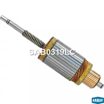 Ротор стартера !12v 3kw CR D75 L333 \FIAT 130 NC/14 7.4 09.1972-12.1979, NR 09.1972-07.198 SAB0319LC KRAUF