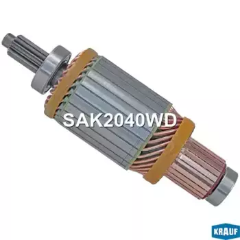 Ротор стартера !24v 4.5kw CR D60 L186 \KOMATSU 128U1 SAK2040WD KRAUF