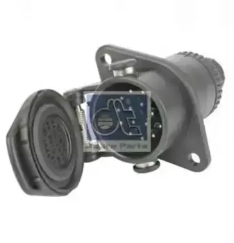 розетка! 15-ти контактная, 15-ти полюсная, 24V, пластик, резьб., ISO12098\DAF 5.77078 DT