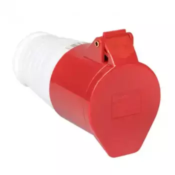 Розетка кабельная 16А 3Р+N+Е IP44 переносная 380В ps-215-16-380 EKF