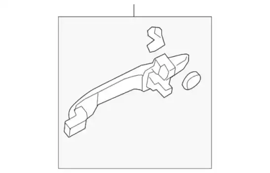 Ручка двери HONDA 72180SNAA11ZC